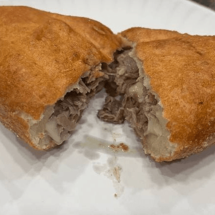 Cheese Steak Panzarotti.
