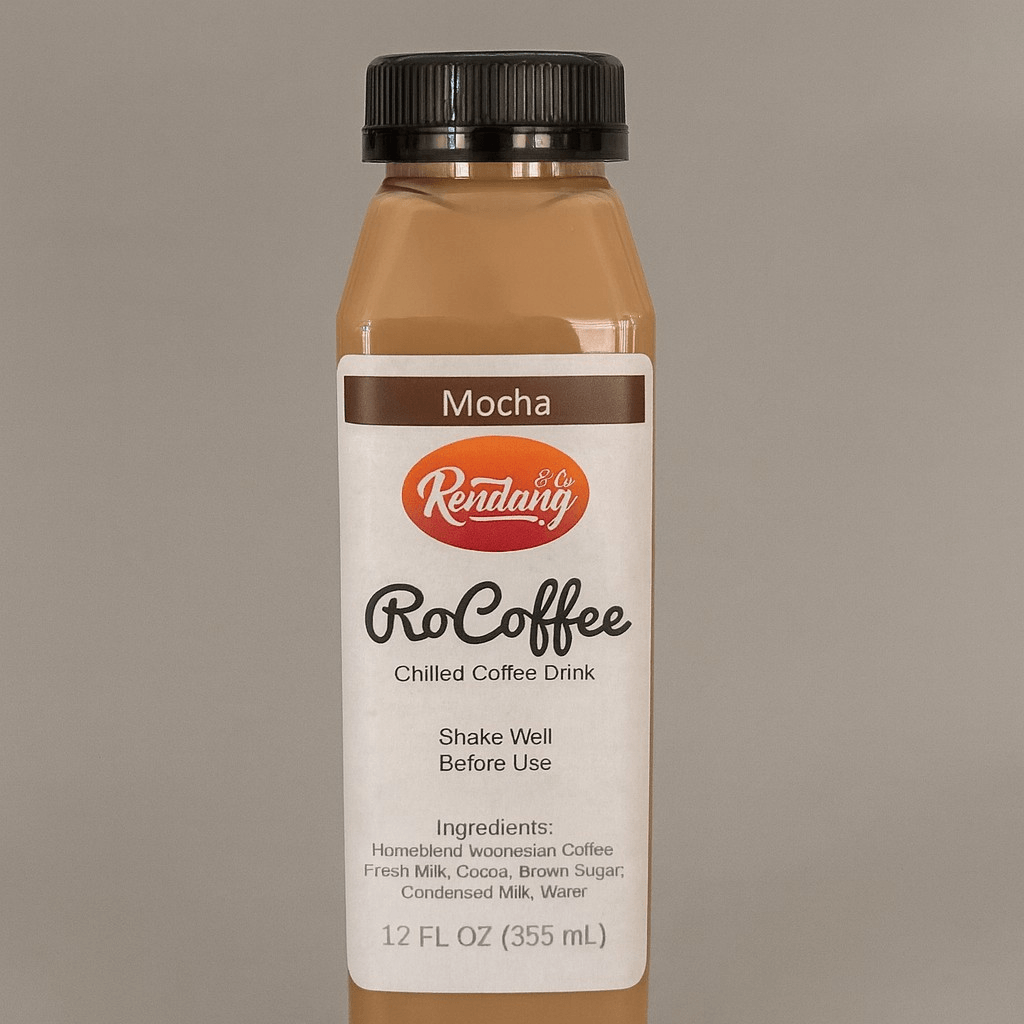 B13. RoCoffee / Chilled Café Latte with Mocha Flavor.