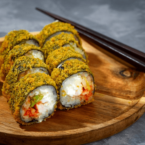 Deep-fried Philadelphia Roll