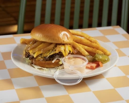El Classico Burger + Fries.