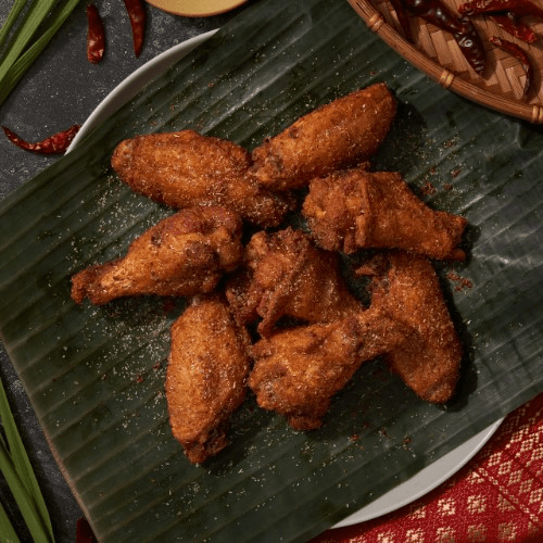 Shlap Muan (Wings) (16 Pieces ).
