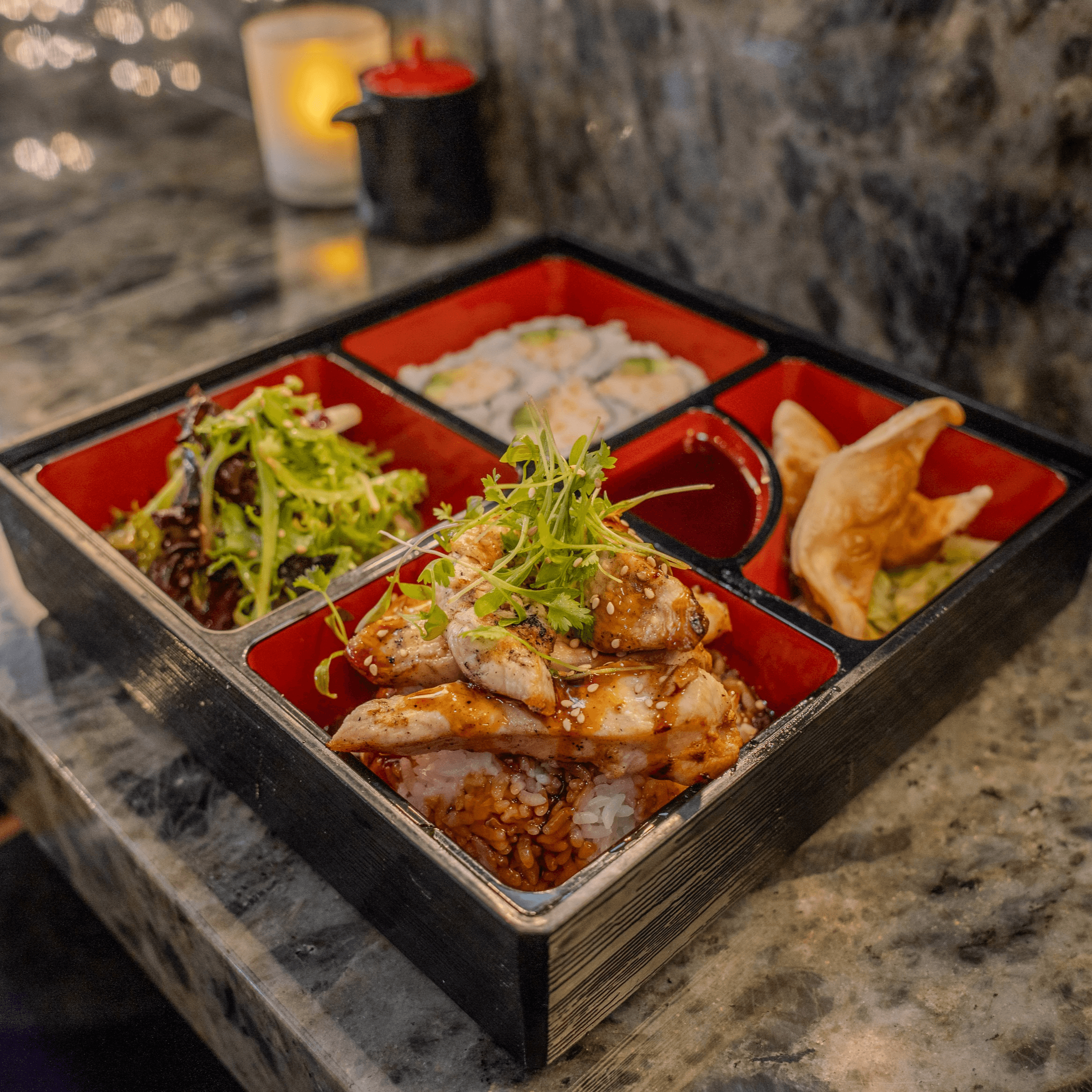 Chicken Teriyaki Bento.