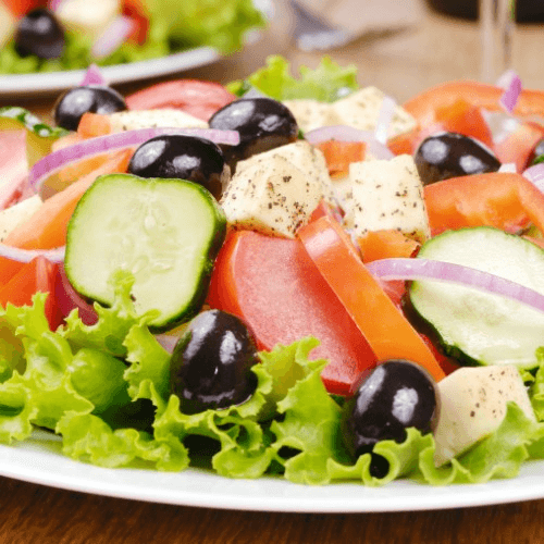 Fresh Greek Salad: A Mediterranean Delight