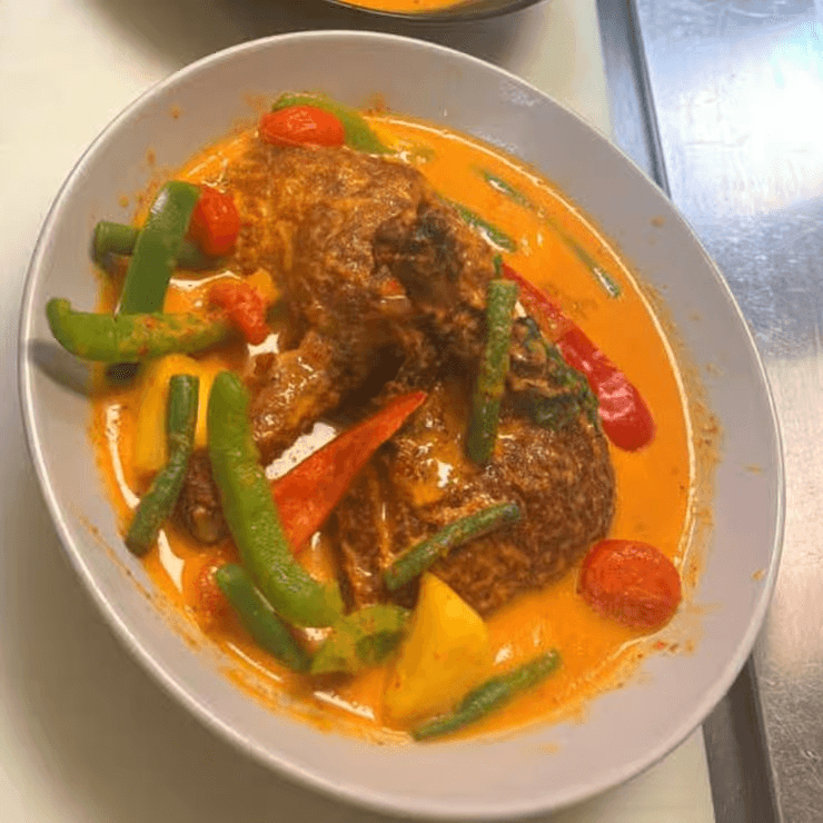 Red Pineapple Curry (Dinner).