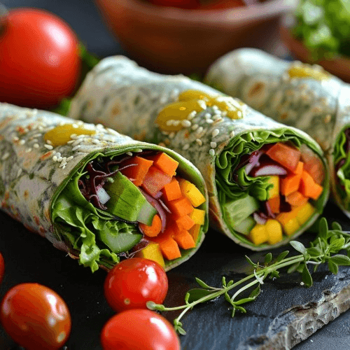 Vegetarian Wrap.