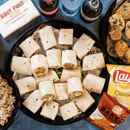 The Works (Catering) Sandwich/Wraps.