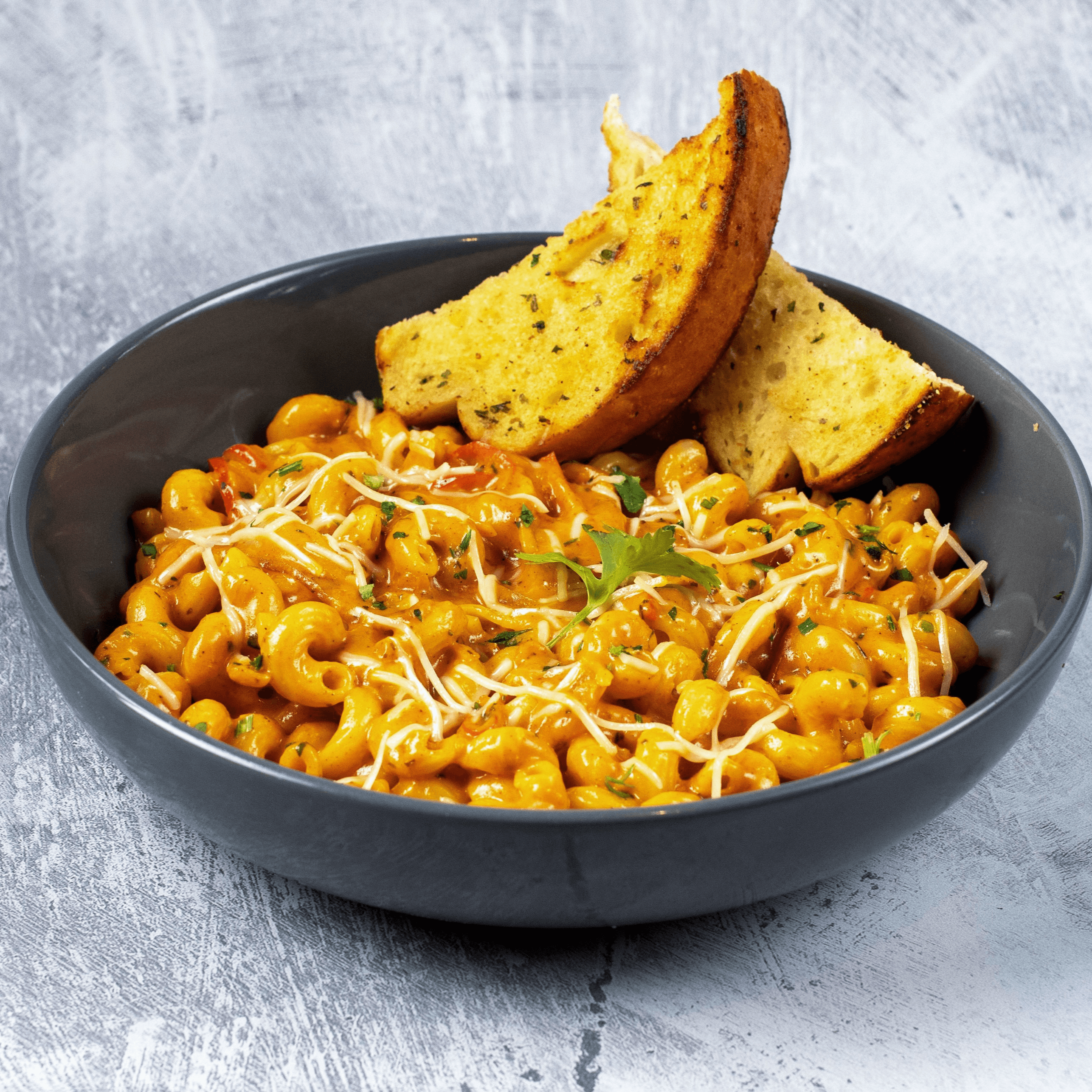 Curry Cavatappi.