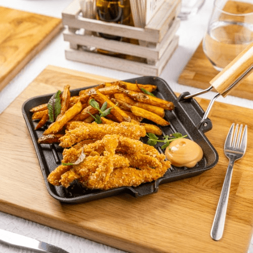 Chicken Finger Dinner.