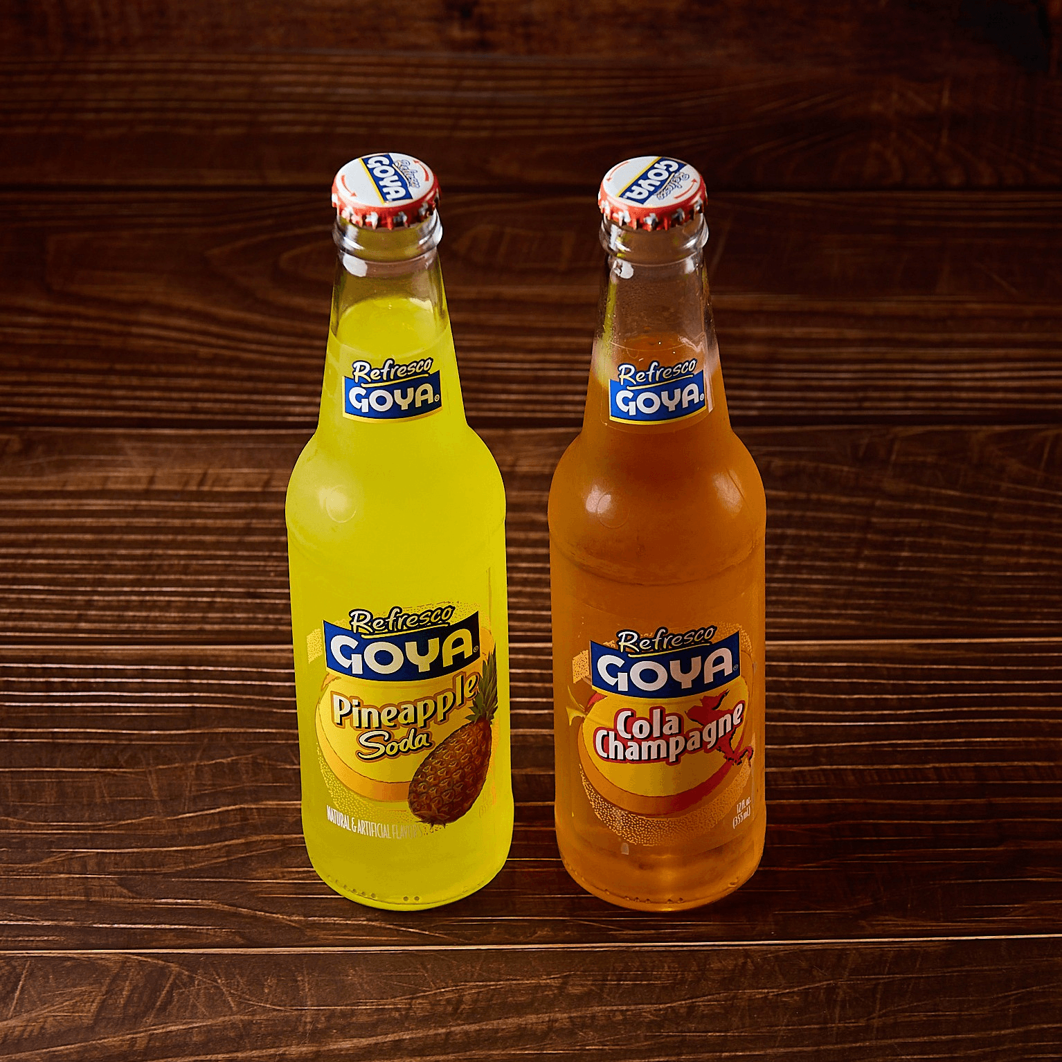 Goya Fruit Sodas.