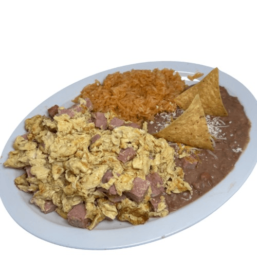 Huevos con Jamon Plate.