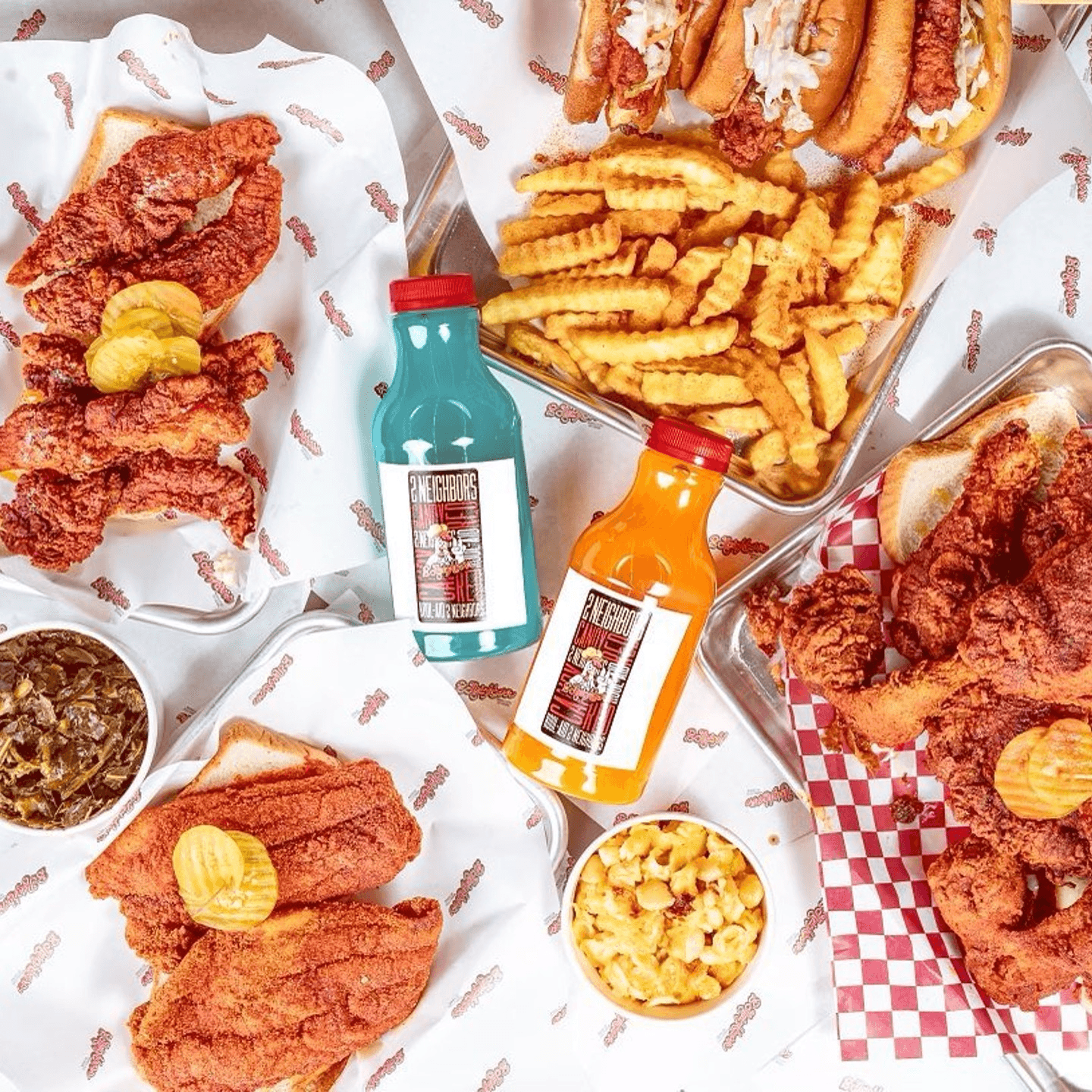 Welcome to 2 Neighbor's Hot Chicken
