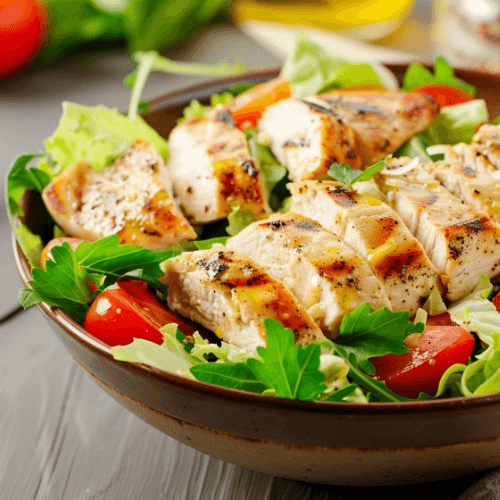 Grilled Chicken Garden Salad.