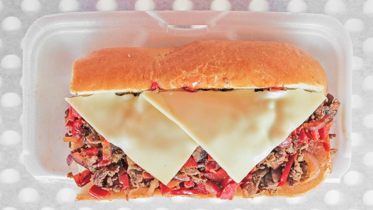 Philly Cheese Sandwich.
