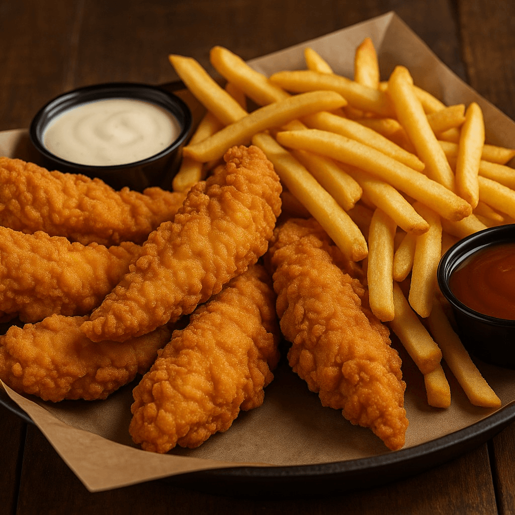 Chicken Tender Basket.