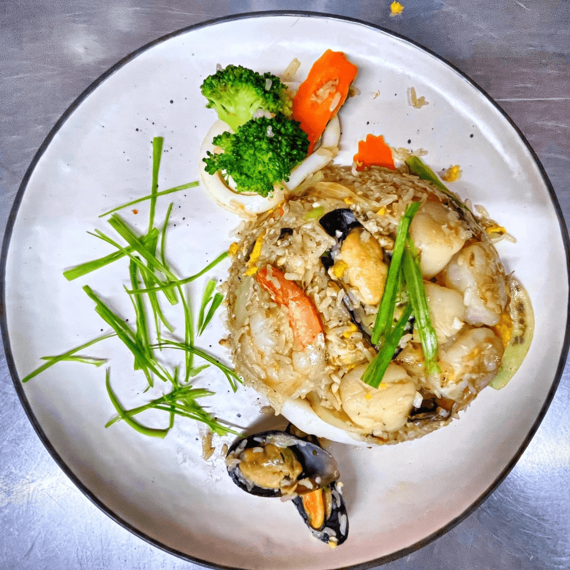 Seafood Fried Rice.