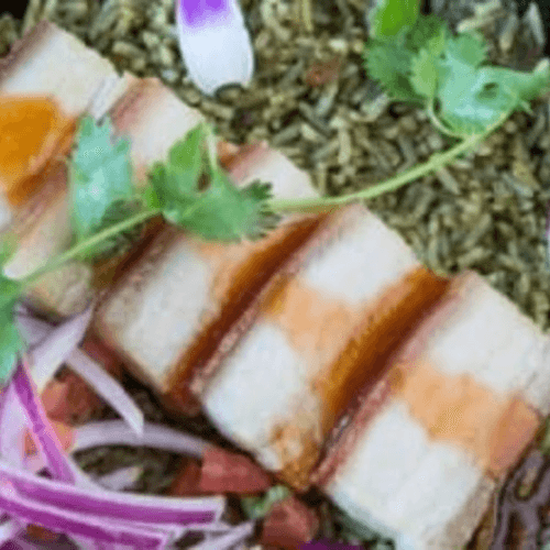 Arroz Norteno Con Porkbelly.