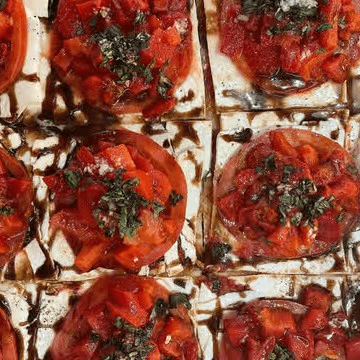 The Rustica Pizza Slice.