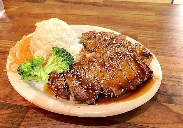 Teriyaki beef.