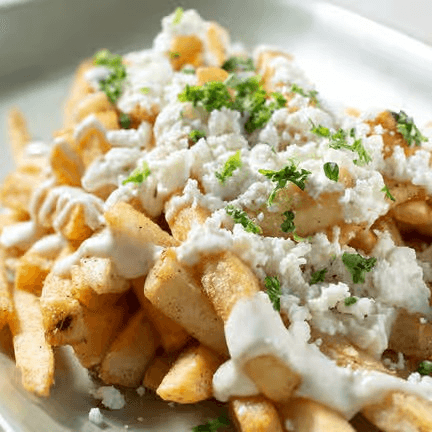 Cheesy Garlic Fries.