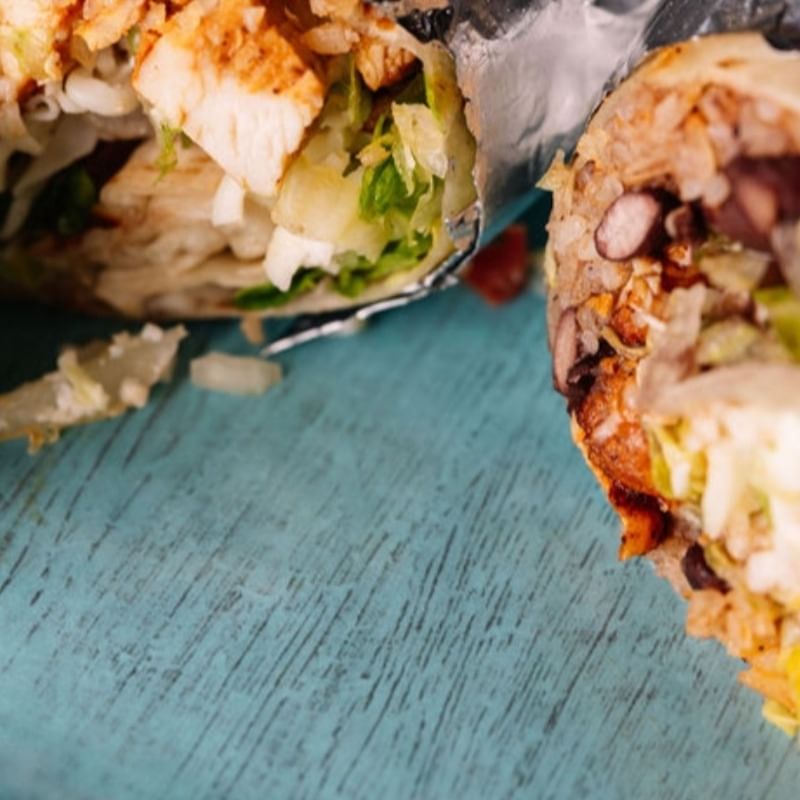 Veggie Squash Burrito.