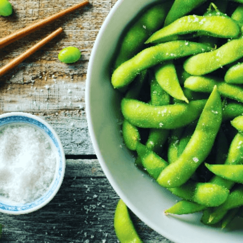 Organic Edamame.