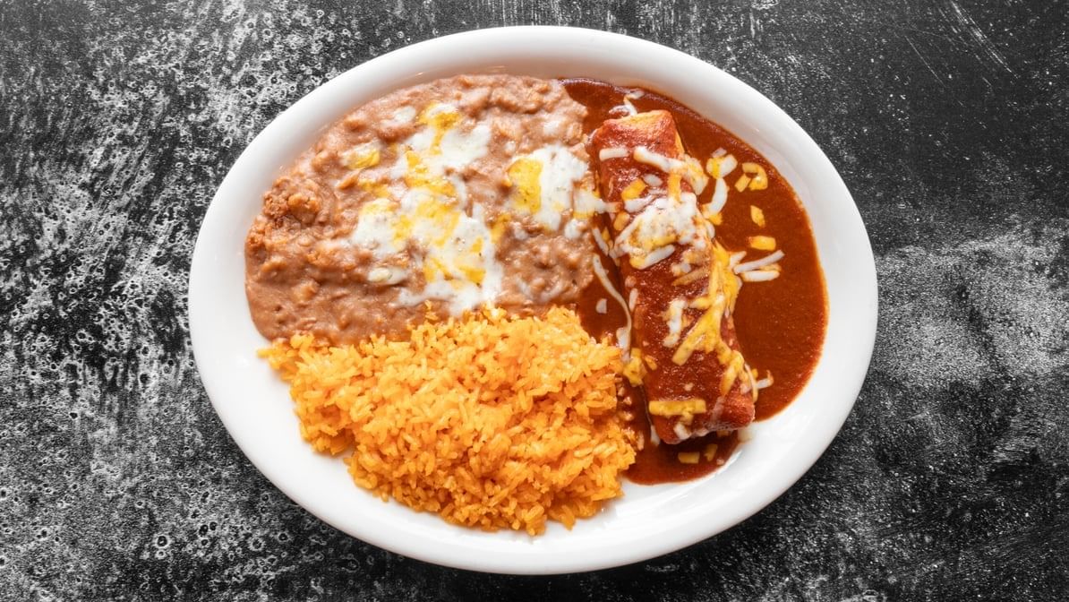 Enchilada Burrito Dinner.
