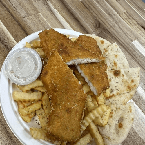 Fresh Haddock Fish Fry.