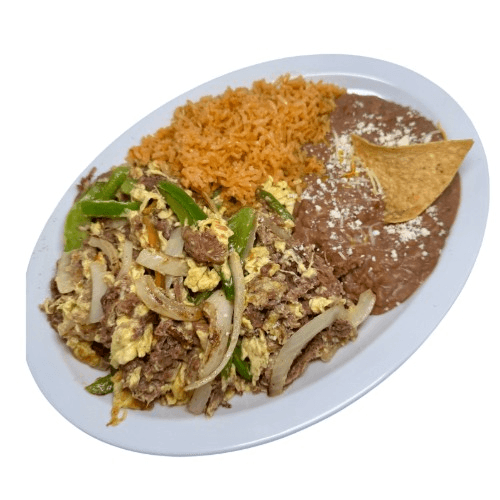 Machaca con Huevo Plate.