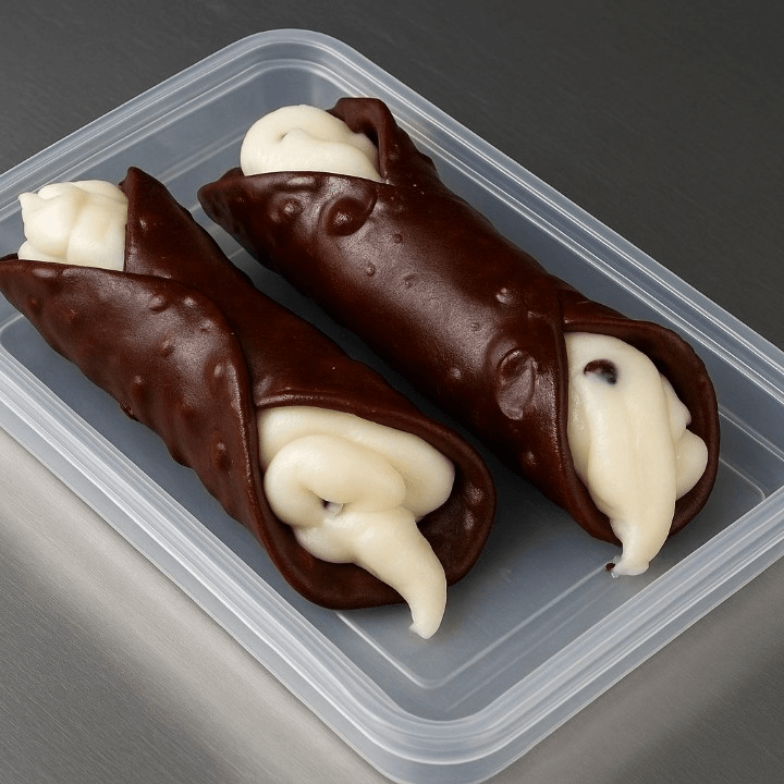 Chocolate Cannoli.