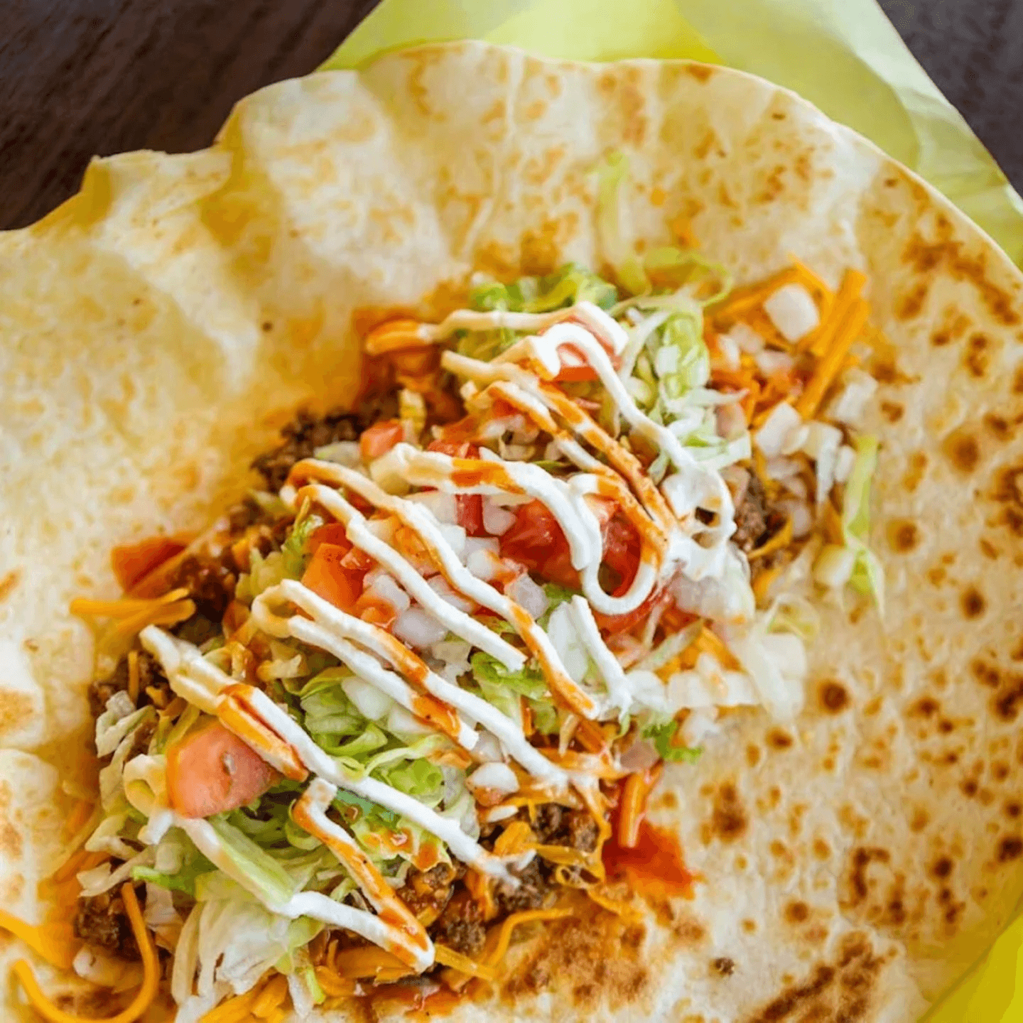 Our Signature Black Taco