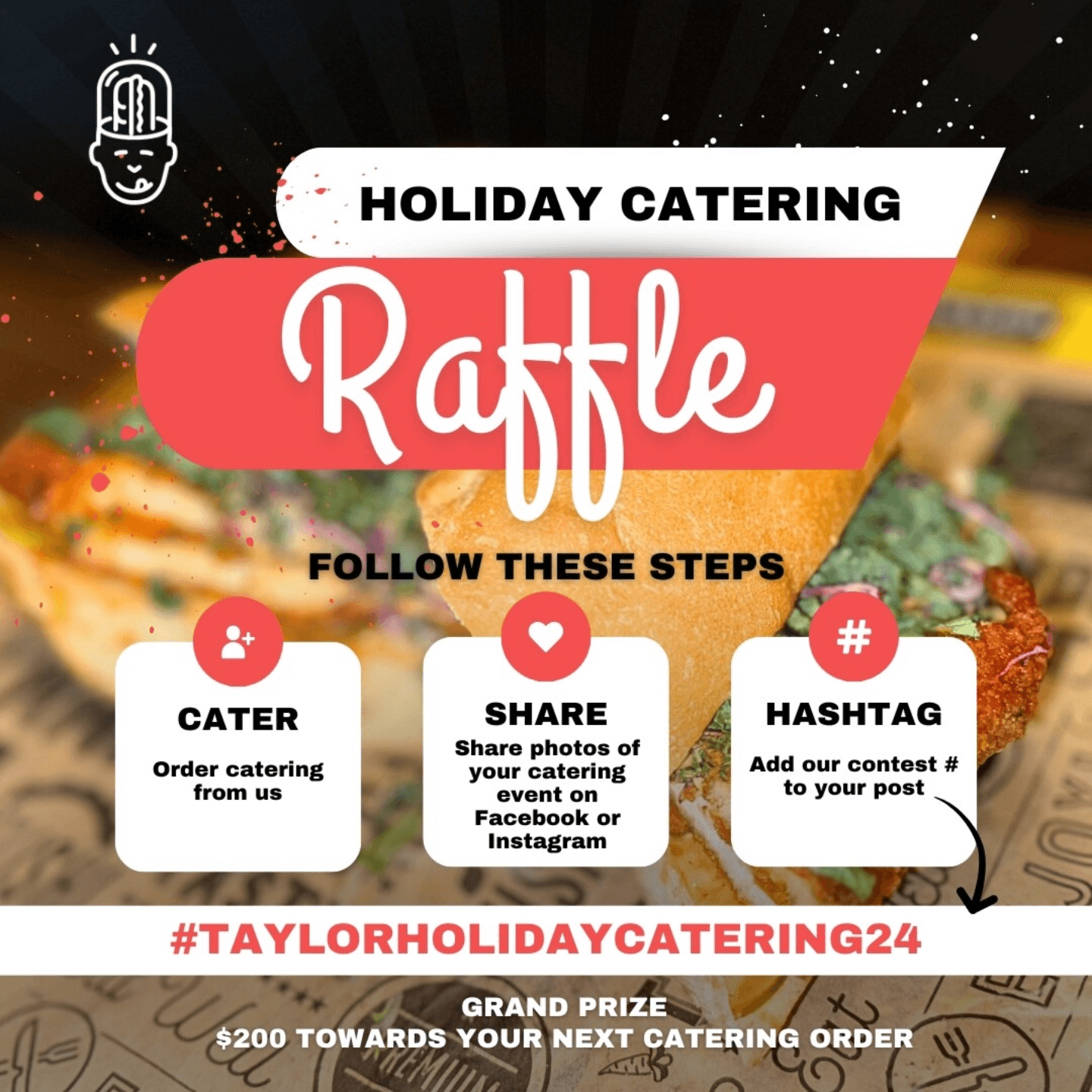 Win $200 Towards Your Next Catering Order!