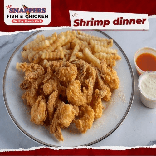 50 Pieces Shrimp.