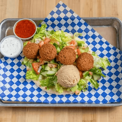 Falafel Wrap.