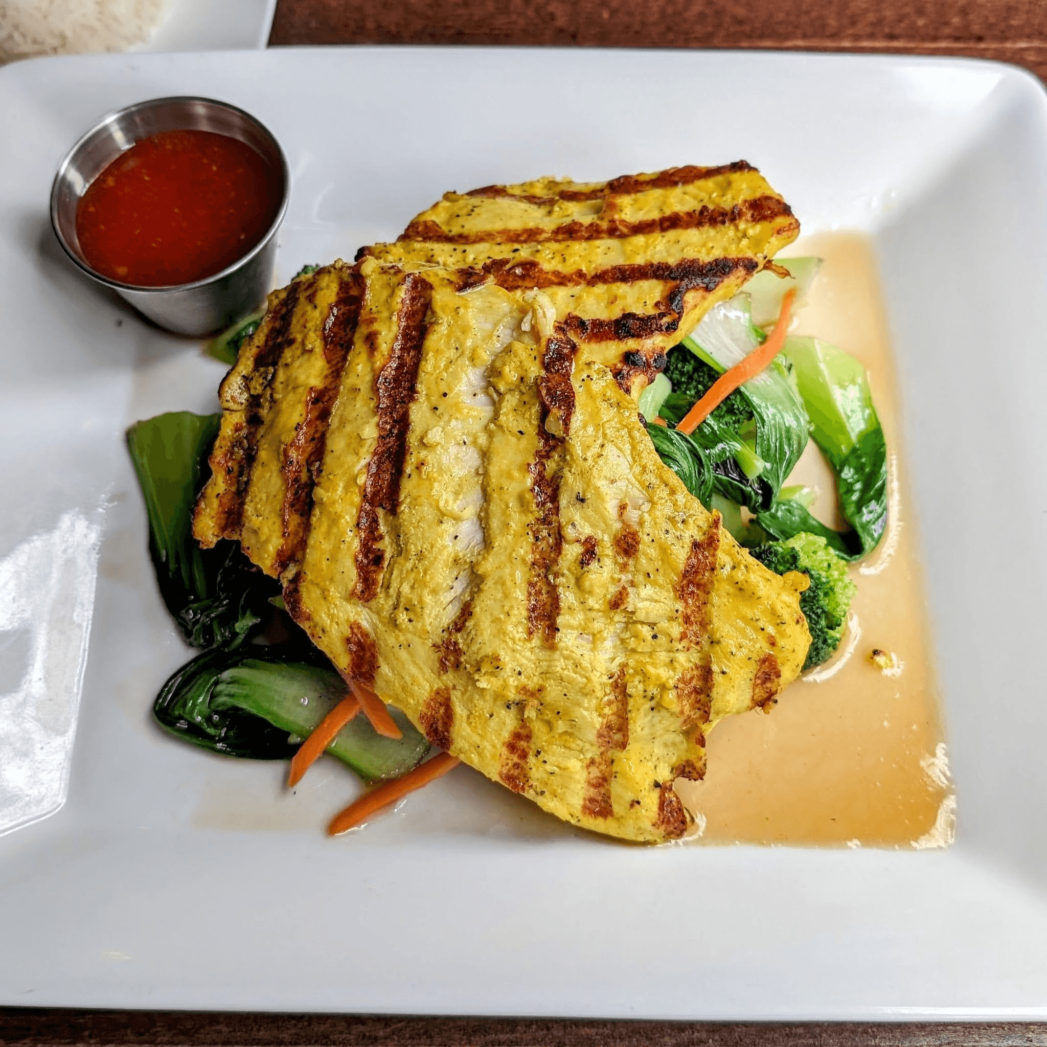 Grilled Chicken Breast Lunch.