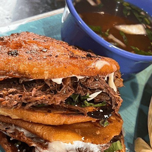 Gordita Beef Tongue.