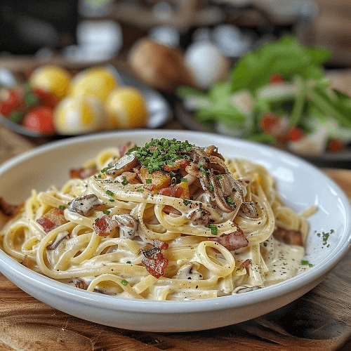 Linguine Carbonara Pasta