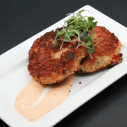 Crab Cakes.