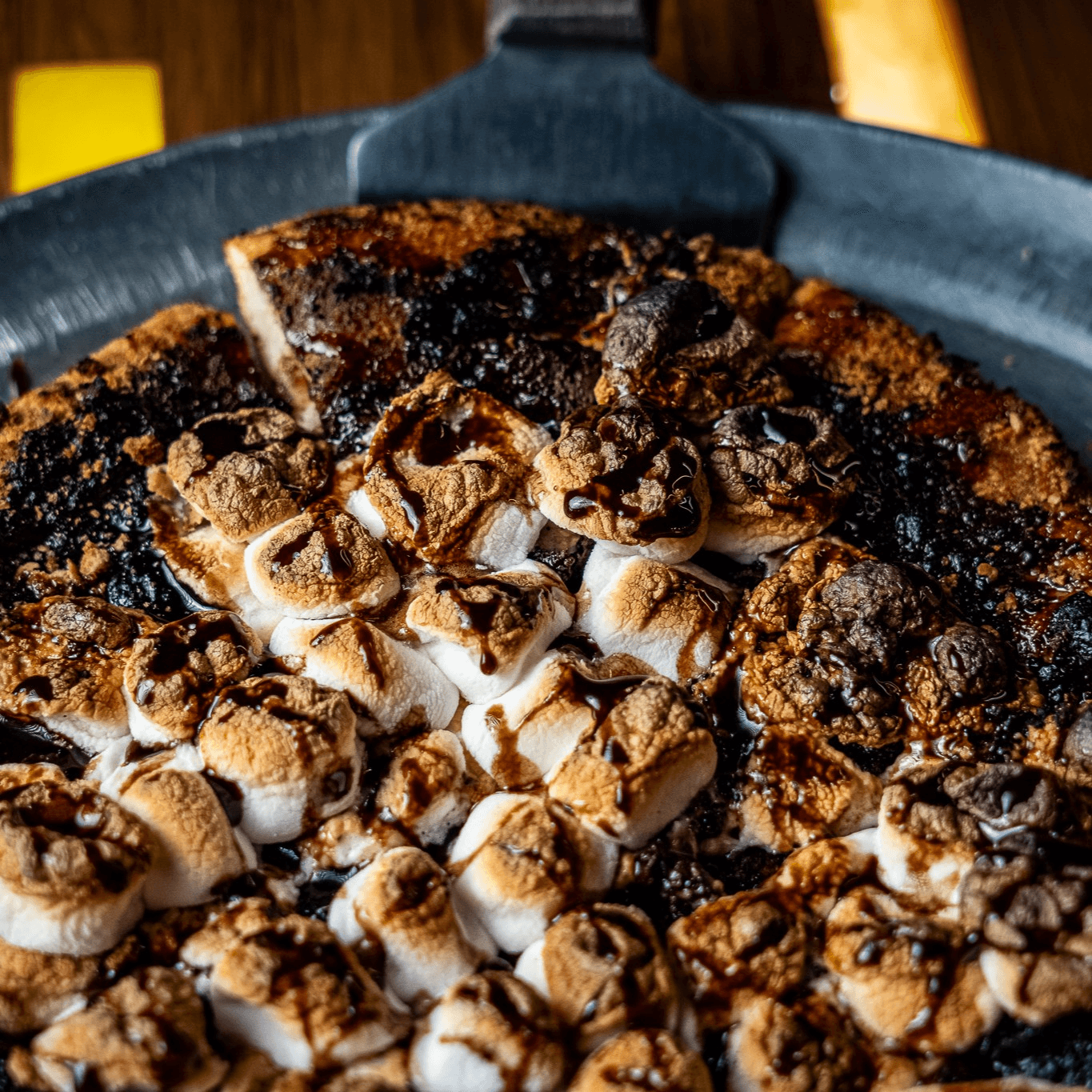 Fireside S'mores Pizza.
