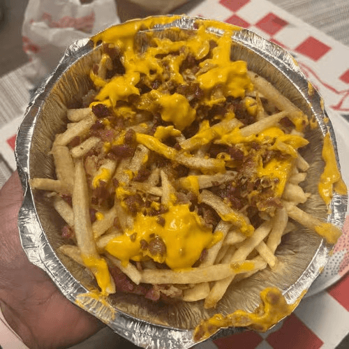 Bacon Cheese Fries.