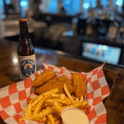 Chicken Strips & Fries.
