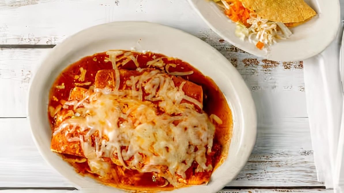 D. One Beef Taco, One Burrito & One Beef Enchilada.