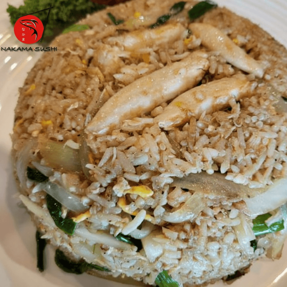 Blue Crab Fried Rice.