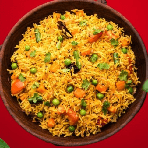 Vegetable Biryani.
