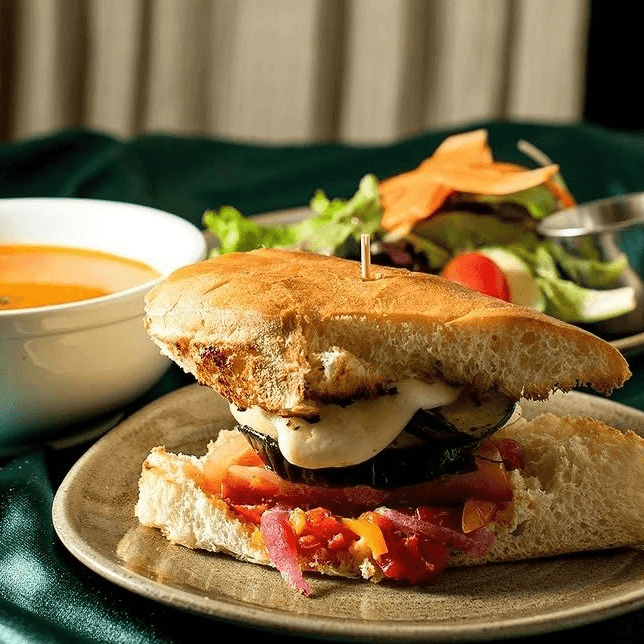 Soup and Half Panini.