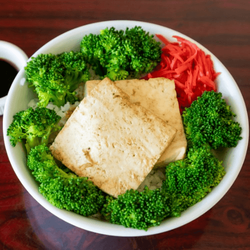 Tofu with Broccoli Bowl