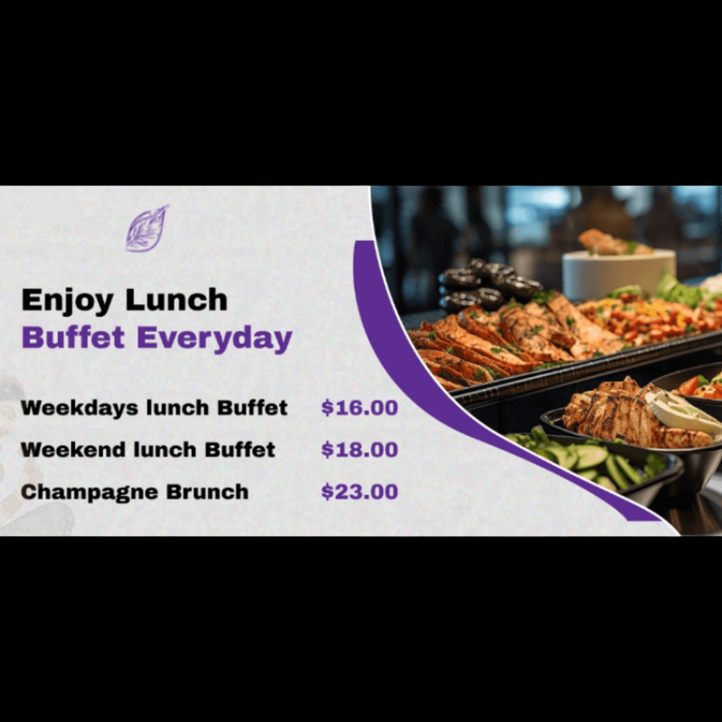 Weekday Lunch Buffets - Worth The Break!