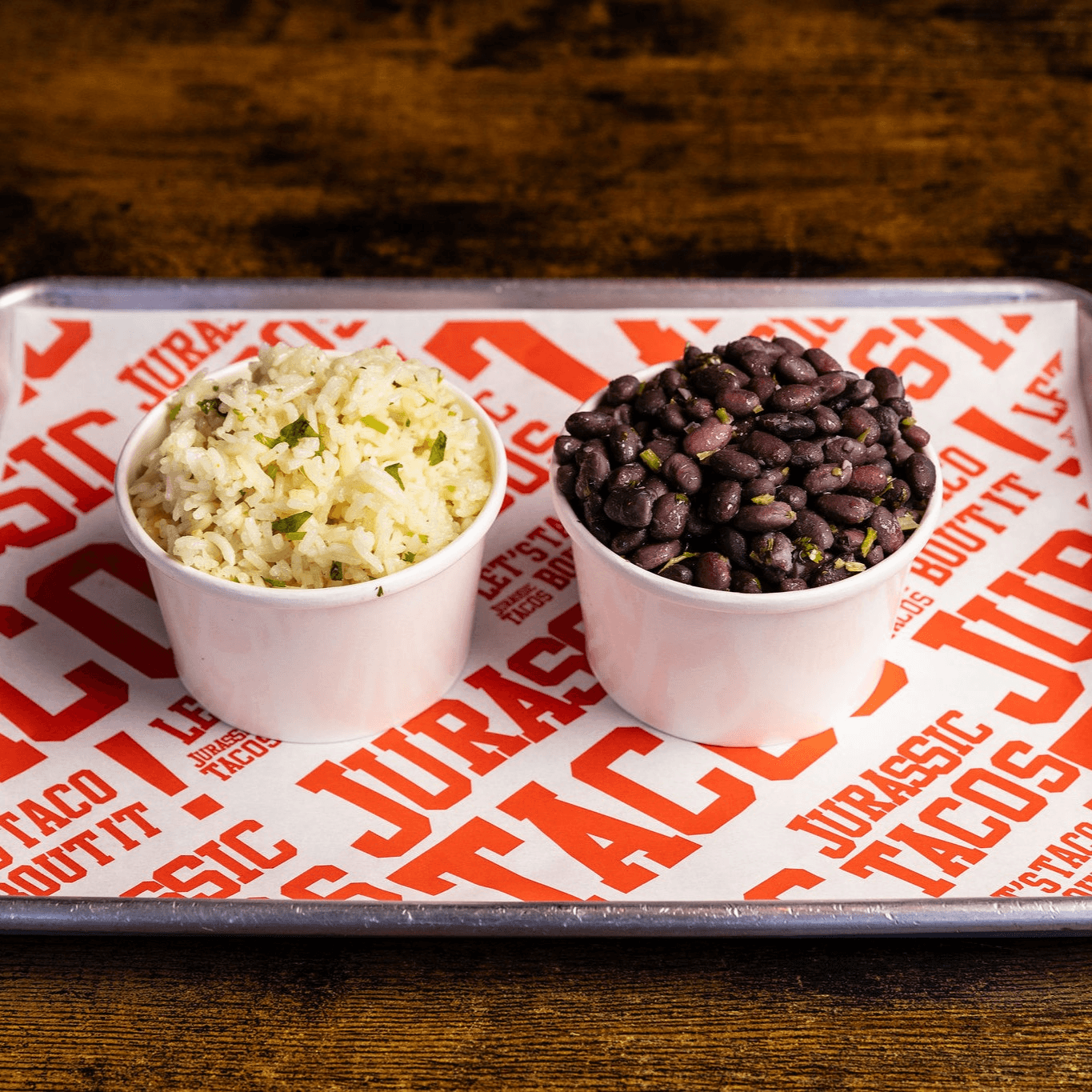 Cilantro-Lime Jasmine Rice and Beans.