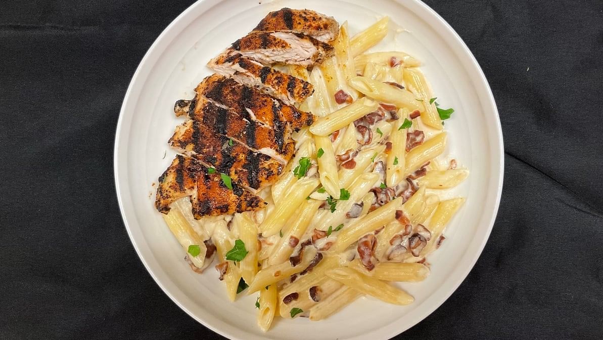 Cajun Chicken Alfredo.