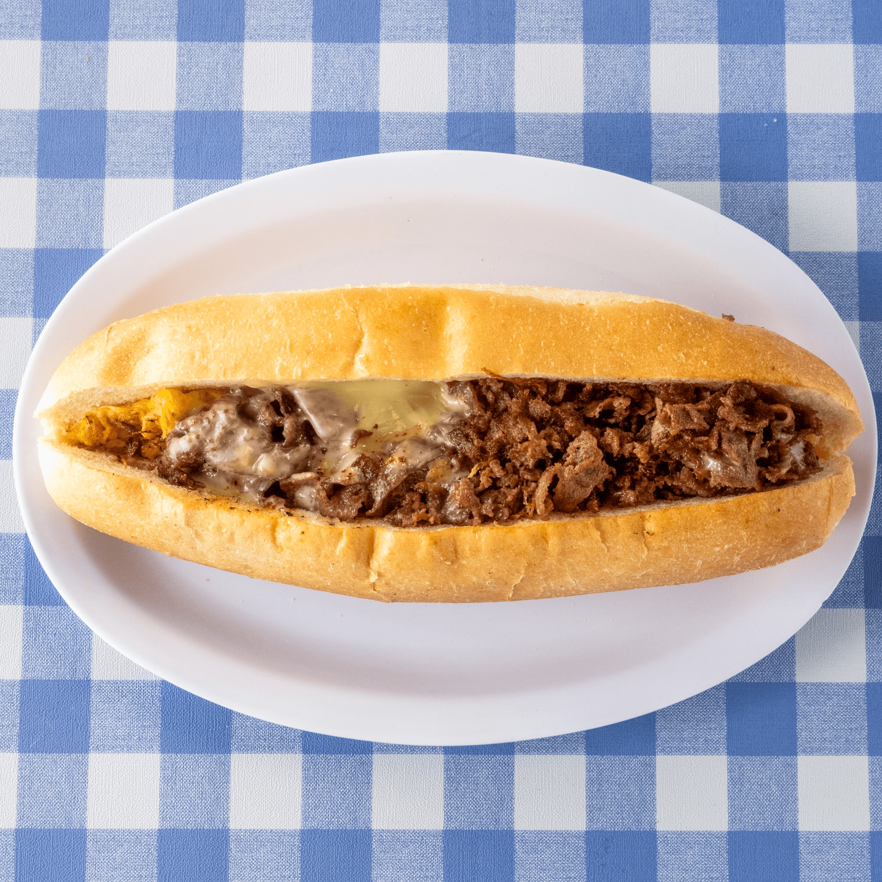 Egg Omelette Cheese Sub.