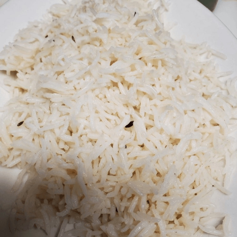 Basmati white rice.